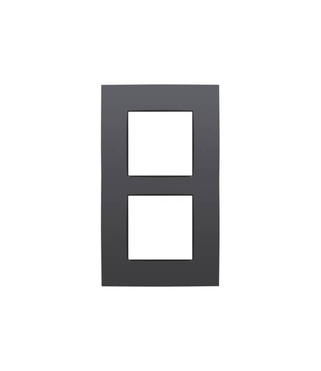 Niko Tweevoudige verticale afdekplaat, kleur Intense anthracite