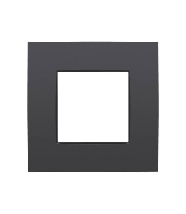 Niko Enkele afdekplaat, kleur Intense anthracite