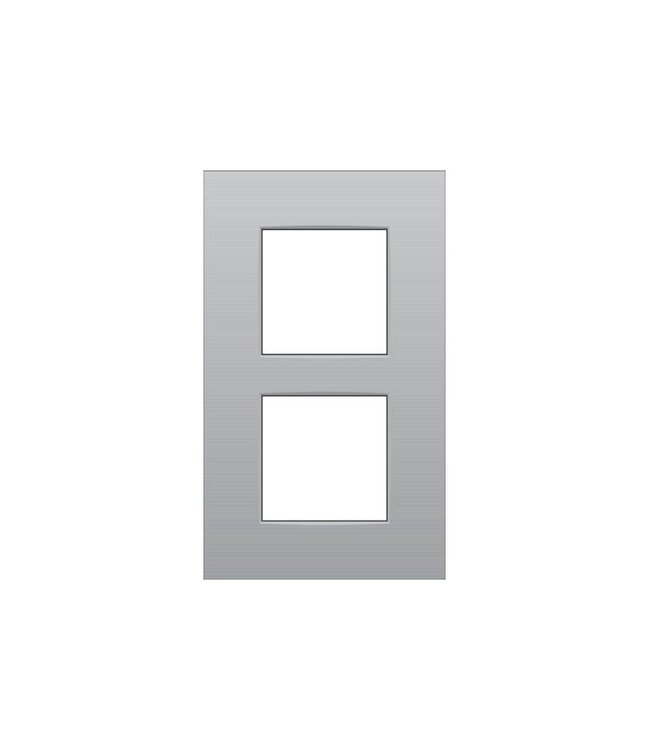 Niko Tweevoudige verticale afdekplaat, kleur Intense sterling