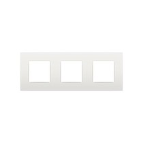 Drievoudige horizontale afdekplaat, kleur Intense white (Niko 120-76700)