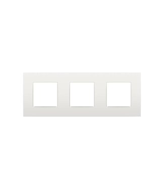 Niko Drievoudige horizontale afdekplaat, kleur Intense white (Niko 120-76700)