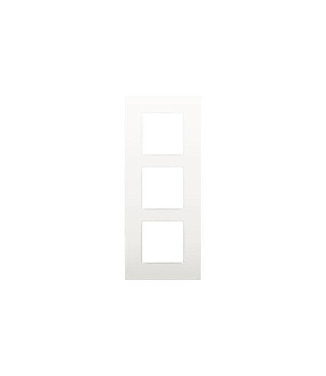 Niko Drievoudige verticale afdekplaat, kleur Intense white (Niko 120-76300)