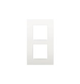 Niko Tweevoudige verticale afdekplaat, kleur Intense white (Niko 120-76200)