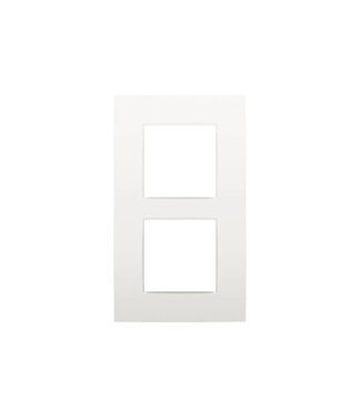 Niko Tweevoudige verticale afdekplaat, kleur Intense white (Niko 120-76200)