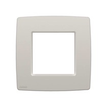 Enkele afdekplaat, kleur Original light grey (Niko 102-76100)