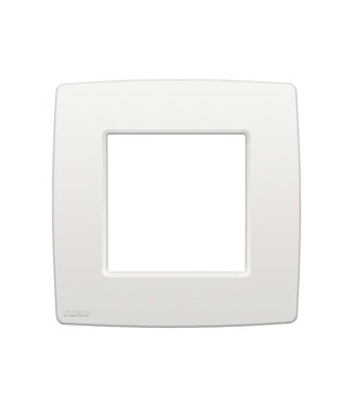 Niko Enkele afdekplaat, kleur Original white (Niko 101-76100)