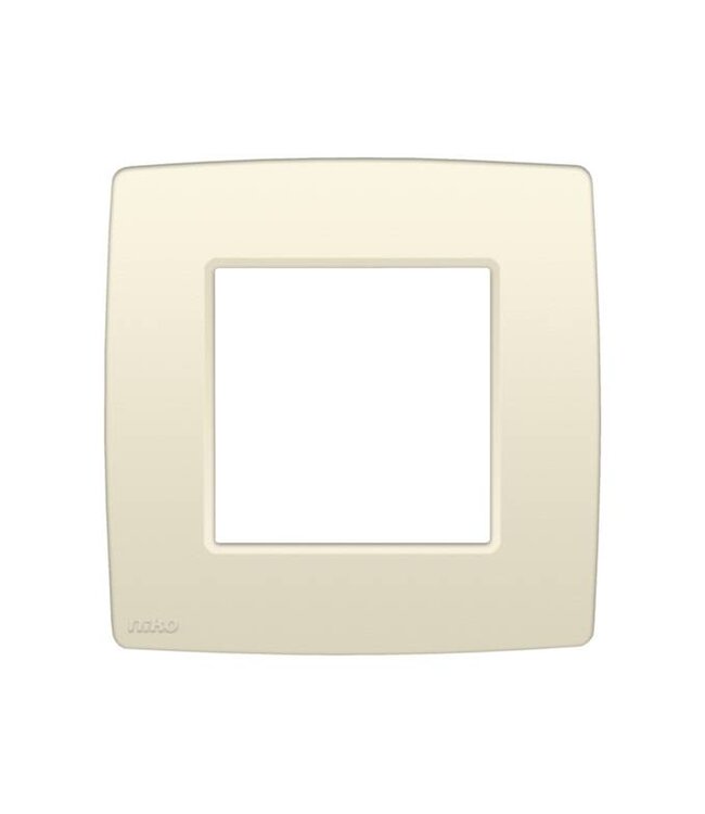 Niko Enkele afdekplaat, kleur Original cream (Niko 100-76100)