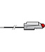 Niko LED Controle lamp, 230V - Rood