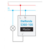 Theben Aanwezigheidsmelder Ronda S360-100AP