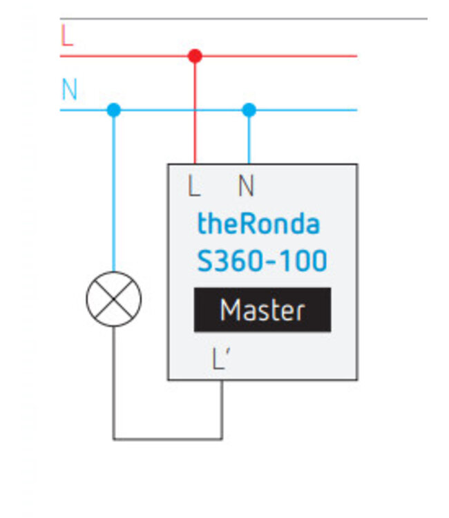 Theben Aanwezigheidsmelder Ronda S360-100AP