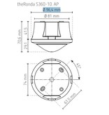 Theben Aanwezigheidsmelder Ronda S360-100AP