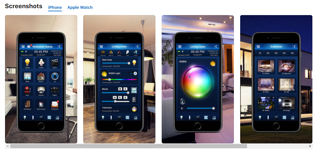 Fibaro Smartphone app