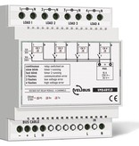 Velbus Velbus startpakket incl. witte glazen bedieningsmodule met oled scherm