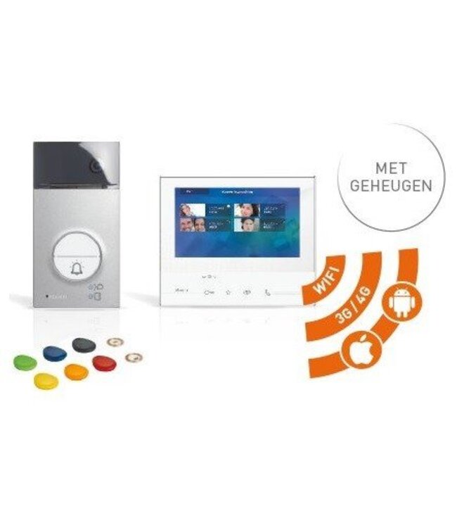 Bticino Bticino Videokit Linea 3000 + Classe 300 X13E + wifi en 3-4G