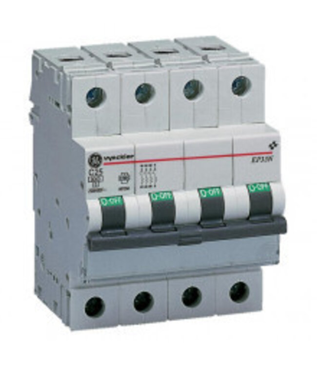 Automaat 3P+N - 63A - 3kA - curve C