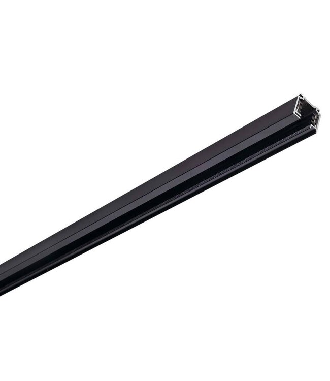 Eutrac Opbouw 3-fase rail, zwart, 1, 2 of 3 meter