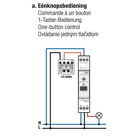 Niko Modulaire LED dimmer, 5-350 Watt 330-00700