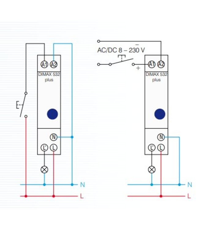 Theben Modulaire Thebe Universele Universele LED dimmer DIMAX 532 Plus