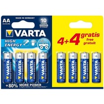 AA/LR06 Batterij 4+4st 1,5V promopack