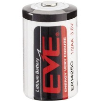 ER14250 batterij 1/2 AA Lithium 3.6 V 1200 mAh