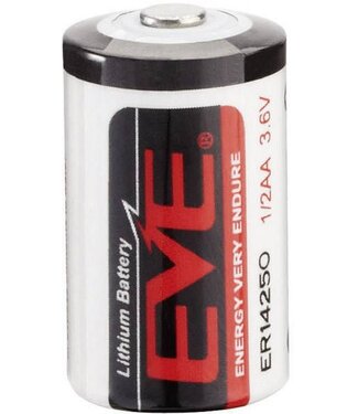 ER14250 batterij 1/2 AA Lithium 3.6 V 1200 mAh