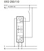 Eltako Eltako Elektronisch relais ER12-200-UC - 2NO contacten