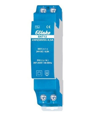 Eltako 24VDC voeding 0.5A - SNT12-24-0.5A