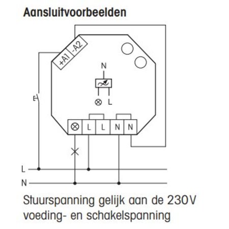 Eltako Eltako inbouw LED dimmer EUD61NPN-UC