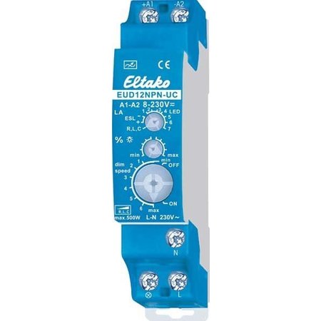 Eltako Modulaire Eltako Universele LED dimmer EUD12NPN-UC