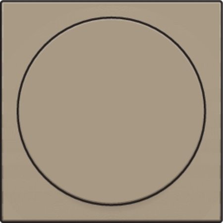 Niko Centraalplaat voor universele dimmer, bronze ref. 123-31003