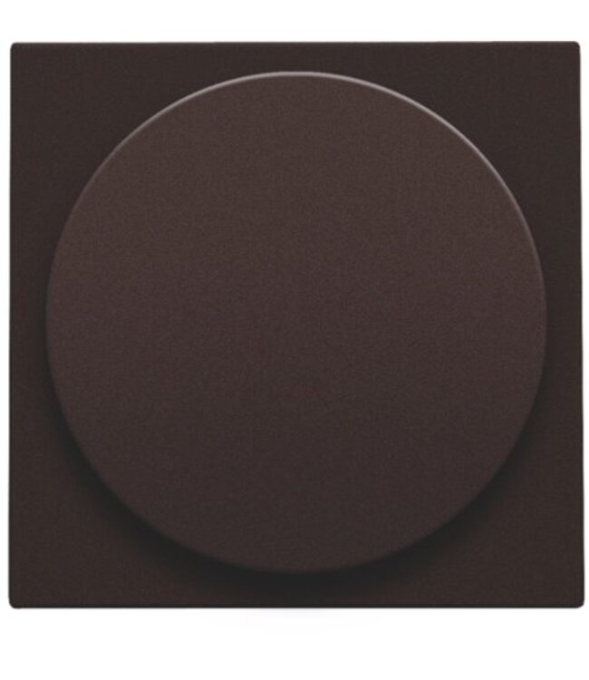 Niko Centraalplaat voor universele dimmer, dark brown ref. 124-31003