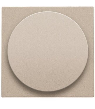 Niko Centraalplaat, champagne coated, universele dimmer