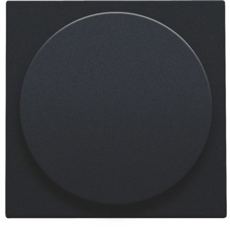 Niko Centraalplaat,black coated, universele dimmer, ref 161-31003