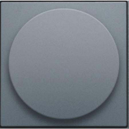 Niko Centraalplaat, alu grey coated, universele dimmer, ref 220-31003