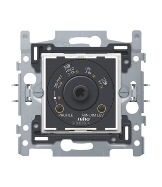Niko Sokkel Universele dimmer 300W -2draads