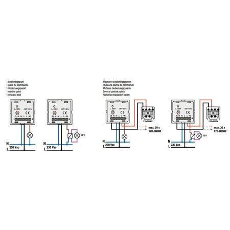 Niko Sokkel Niko LED Dimmer 100W - ref.: 310-02800