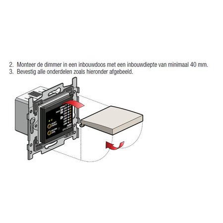 Niko Niko Sokkel LED Dimmer 300W - ref.: 310-02900