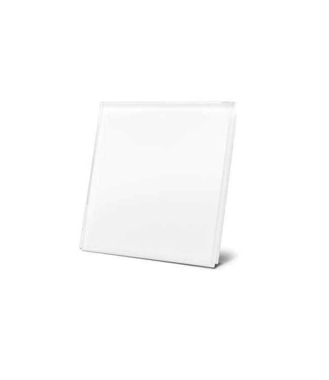 Velbus Velbus Edge Lit Witte glazen bedieningsmodule  met 1 toets