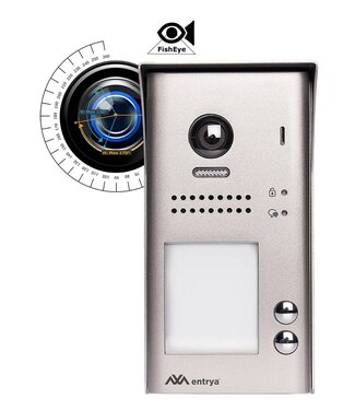 Entrya Facila DP192 opbouw buitenpost met 2 drukknoppen Entrya Facila DP192 opbouw buitenpost met 2 drukknoppen