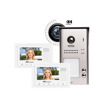 Entrya Facila K192135 Videofoon kit 2x FP 135 display