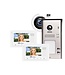 Entrya Facila K192135 Videofoon kit met groothoeklens en 2 displays
