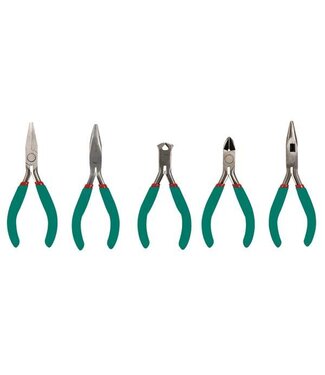 Velleman Set van 5 precisietangen Velleman Set van 5 precisietangen