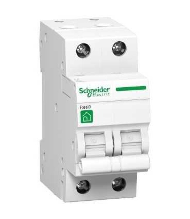 Schneider Automatische zekering 2P - 6A - 3kA - curve C