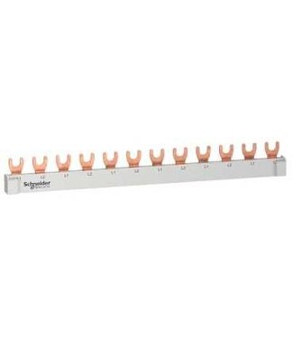 Schneider Aansluitrail 2P -18 modules