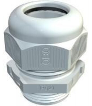 Wartel PVC M20 grijs