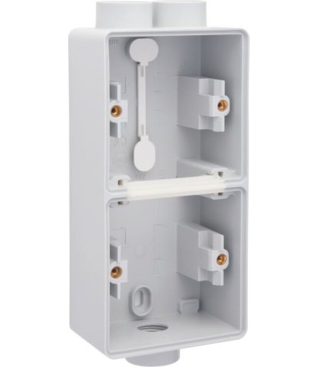 Niko Tweevoudige doos met 3 ingangen grijs 700-84212