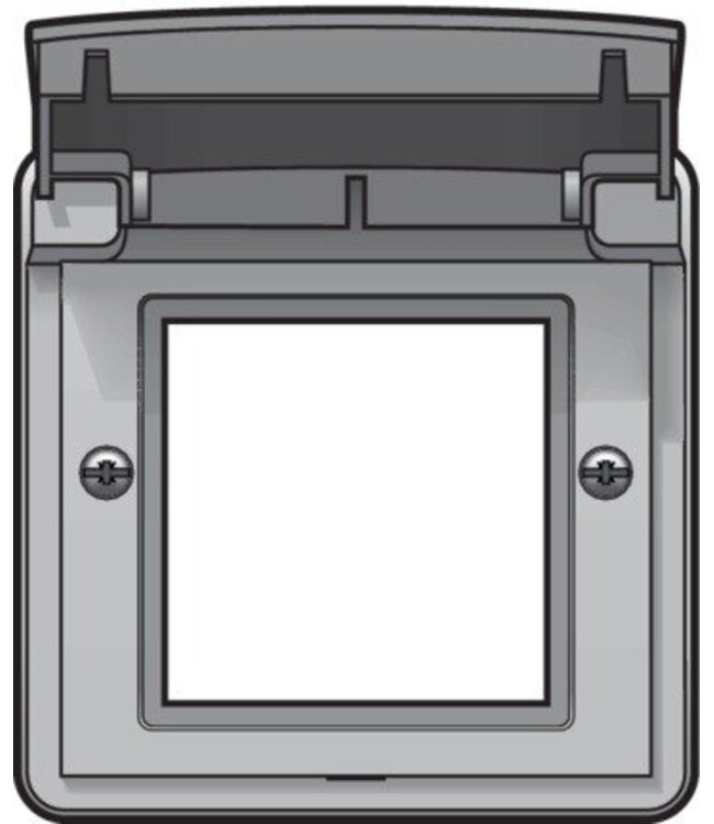 Niko Waterbestendig aanpaskader Niko grijs 700-85000