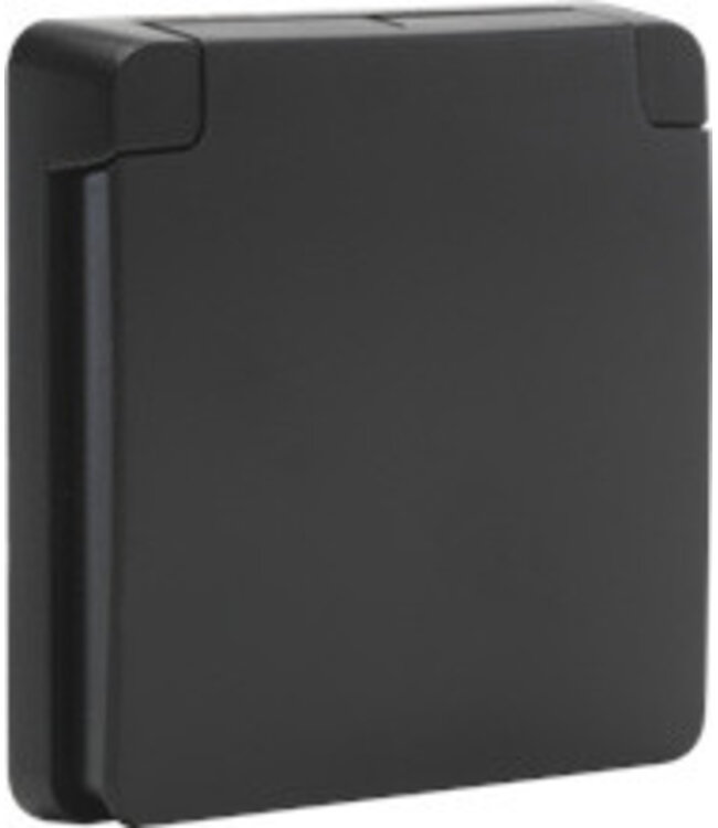 Niko Waterbestendig aanpaskader Niko 761-85000, zwart