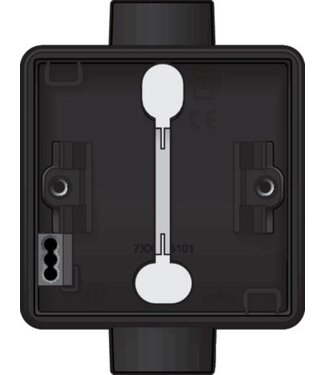 Niko Enkelvoudige doos met kabelinvoer 2 x M20 - Niko 761-84111