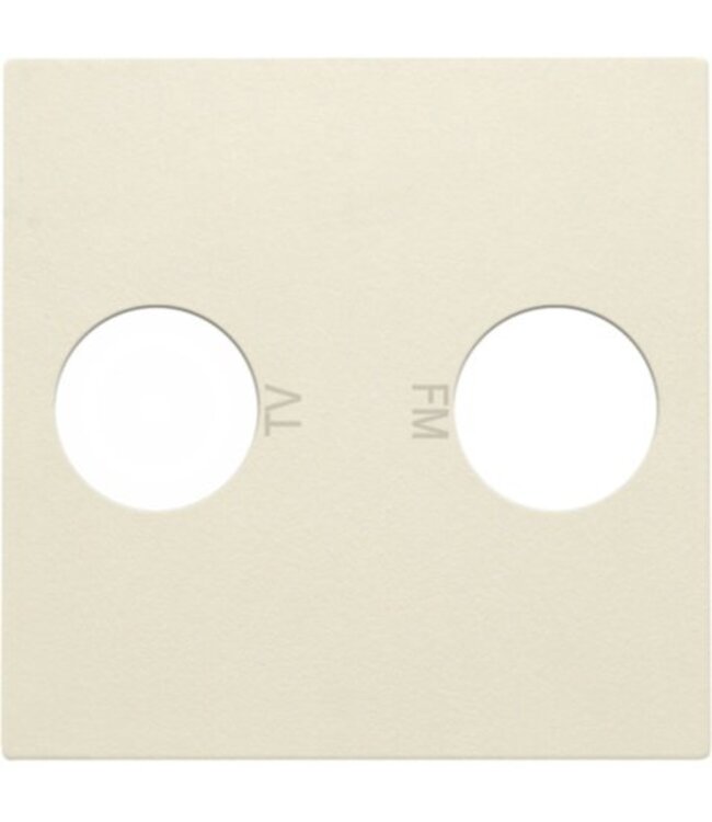 Niko afwerkingsset voor TV-FM kleur cream / Niko 100-69702